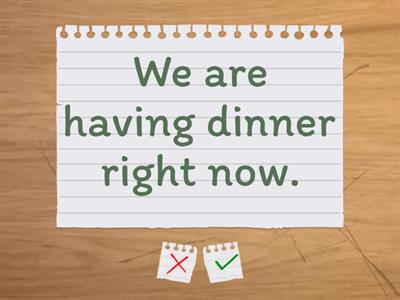 Present Simple vs Present Continuous