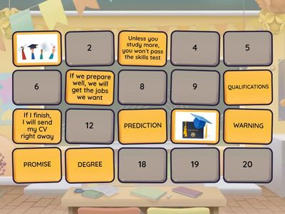 Jobs & first conditional