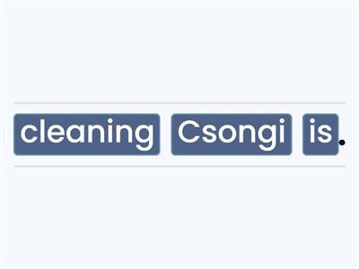 What are you doing? Te mit csinálsz? Verbs ending in -ing. (GERUND)