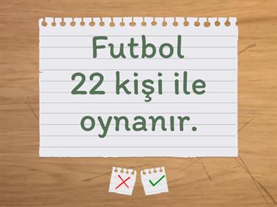 Bilmeyenler için Futbol Bilgileri-Rastgele Kartlar