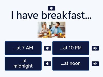 Daily Routine Activities - English A1