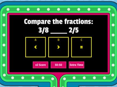 Comparing Fractions