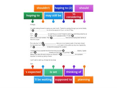 Roadmap B2+. Unit 3a. Ways of expressing the future