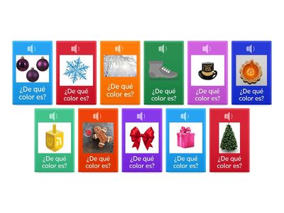 ¿De qué color es? (Flip the tiles)