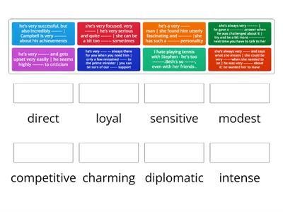 Outcomes intermediate 12 character