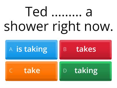 Present Simple vs Present Continuous