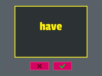 Irregular past tense verbs