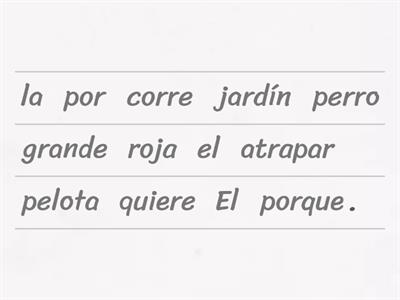 Ejercicios de morfosintaxis