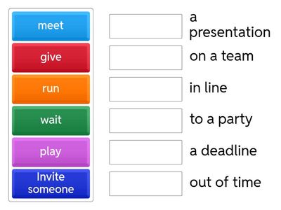 VERB PHRASES N3 English File A2/B1