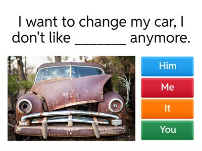 Object Pronouns Practice - English Grammar