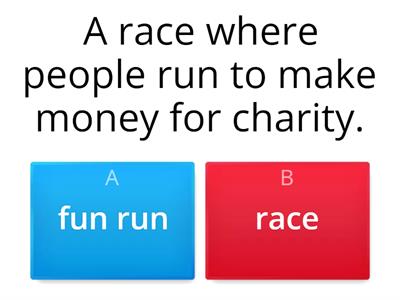 Fundraising vocabulary