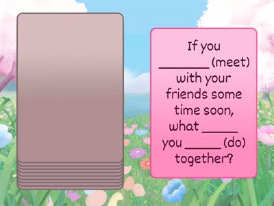 0 + 1st + 2nd conditionals + future time clauses