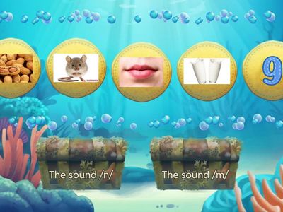 The sound /n/ and /m/