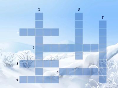 Winter vocabulary/December 8