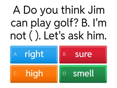 英検３級　毎日英検問題４
