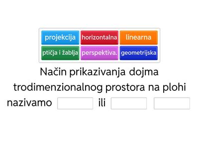 VIZUALNI JEZIK 7 - Linearna ili geometrijska perspektiva