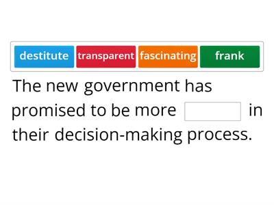 Advanced English Words І