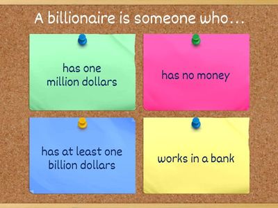 Money (vocab revision)