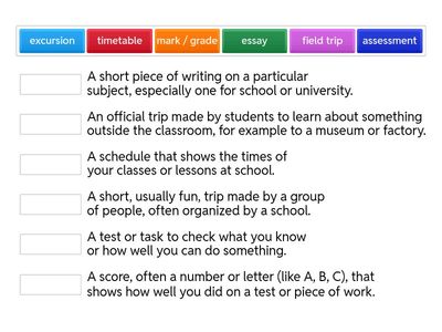 Gateway B1+ u5 vocabulary