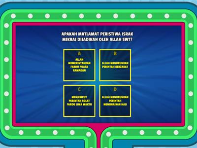 ISRAK MIKRAJ PUSINGAN PERTAMA