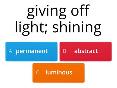 Word Wisdom Unit 6, Lesson 1