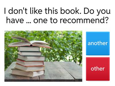 Other, the other, others, the others, another