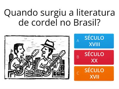 LITERATURA DE CORDEL