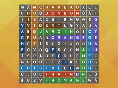 Soupe de l'alphabet français