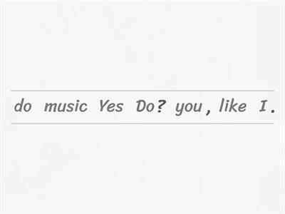 Simple Present interrogative form