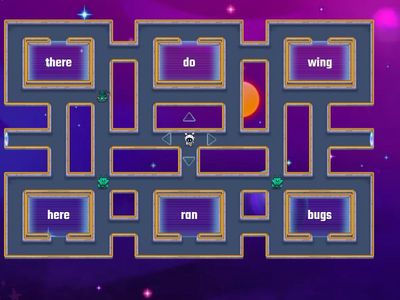 Maze Trick words & Glued sounds Unit 7