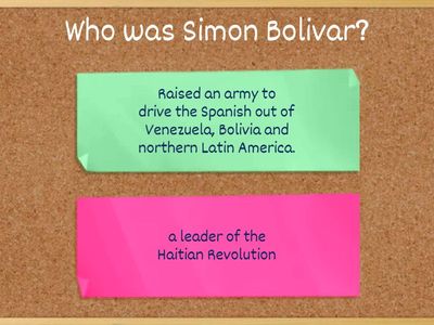 Ms Christina's Latin American Revolutions and Unification review