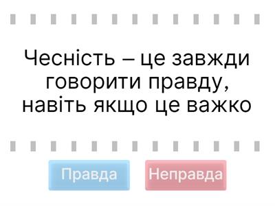 Громадянська освіта 6 кл. Моральні твердження