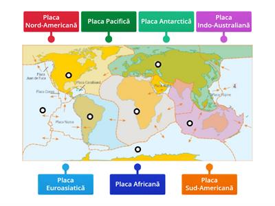 Harta plăcilor tectonice