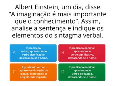 Sintagmas Verbais - Gabriel M, Fernanda Faber e Sofia Cunha. 