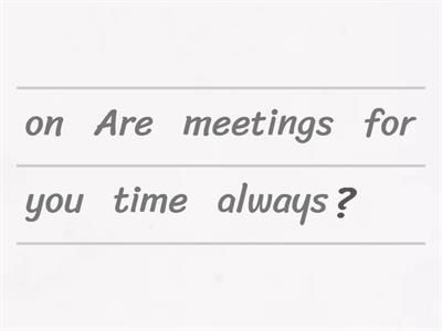 Adverbs of Frequency