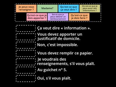 Vite et Bien 1 - Unité 5 - Ex. 3