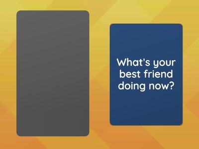  Interview Present Continuous & present Simple