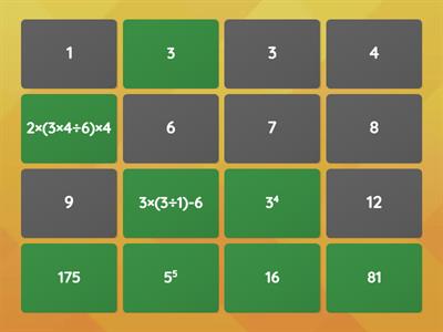 operaciones combinadas