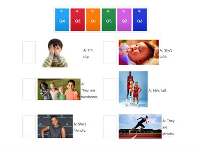 be like / look like (sounds)