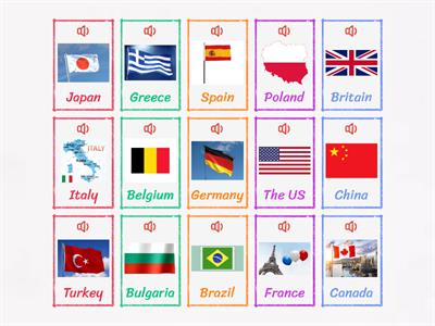 Countries and nationalities