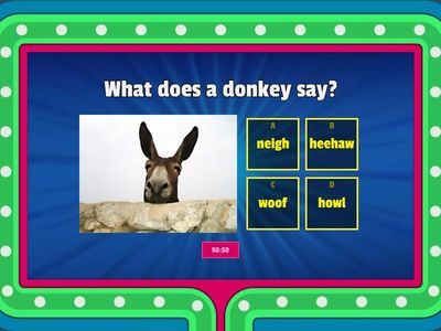 Animal Sounds in English!