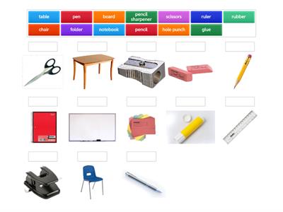 Esol Entry 1 Classroom Objects 