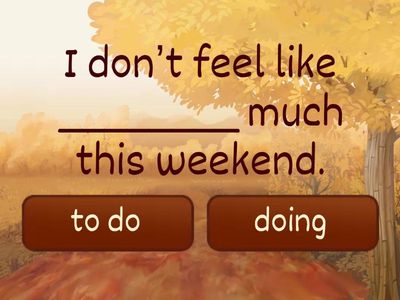 GttW B2+ U3 - Grammar 1