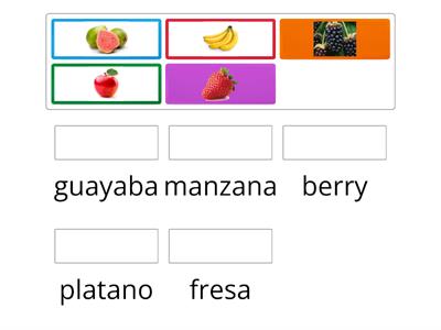 las frutas