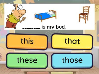 This/that/these/those