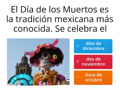 Quiz El Día de los Muertos