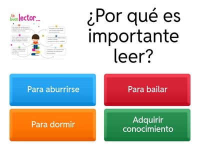 La importancia de la lectura en educación primaria.