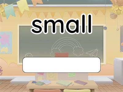 Adjectives (Pink group)