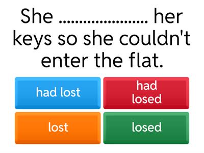 PAST PERFECT & PAST SIMPLE