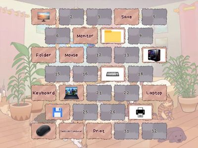 Match the Pictures with Words Digital Skills